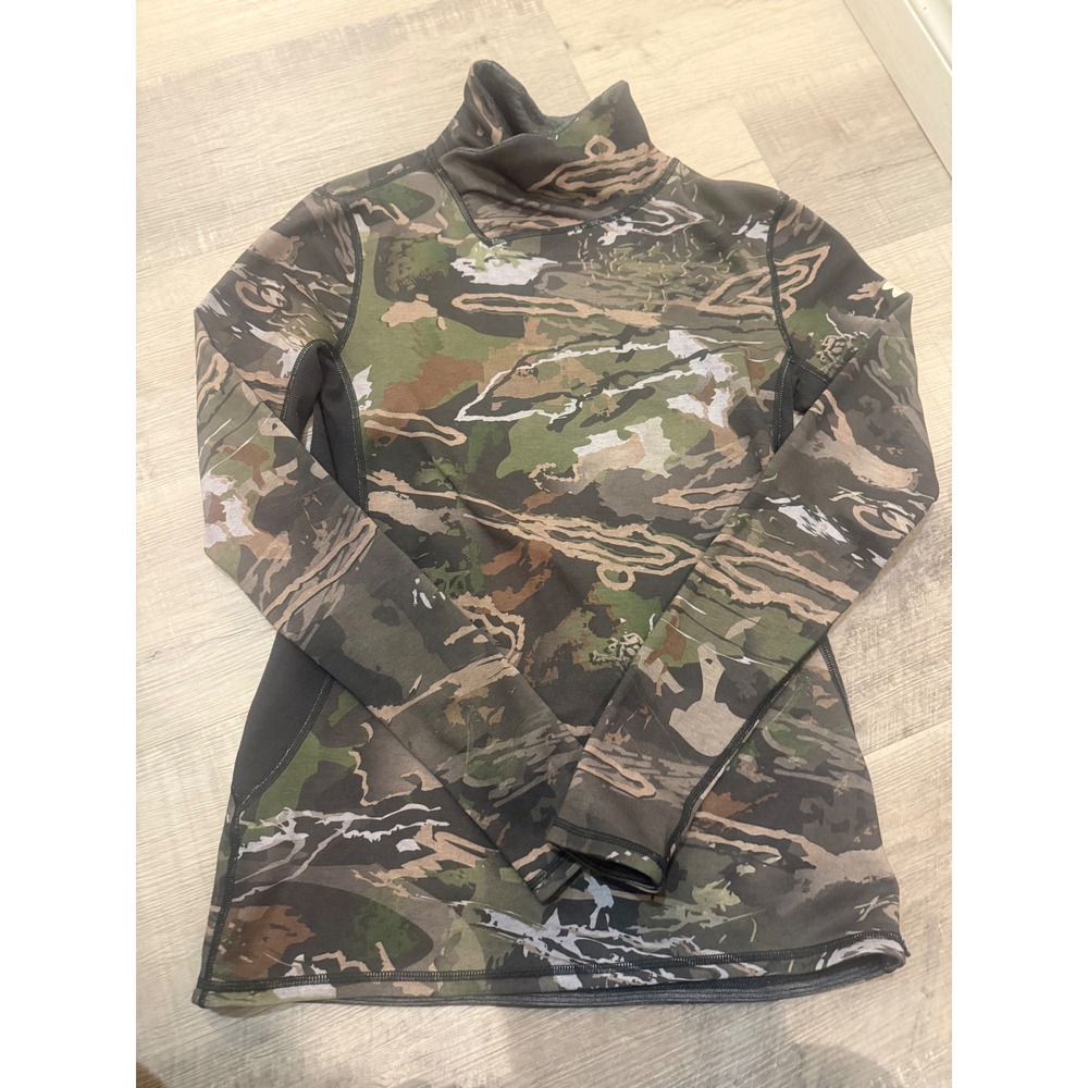 Under Armour Ridge Reaper Forest Wool Blend ColdGear Base‎ Layer - Women's Small